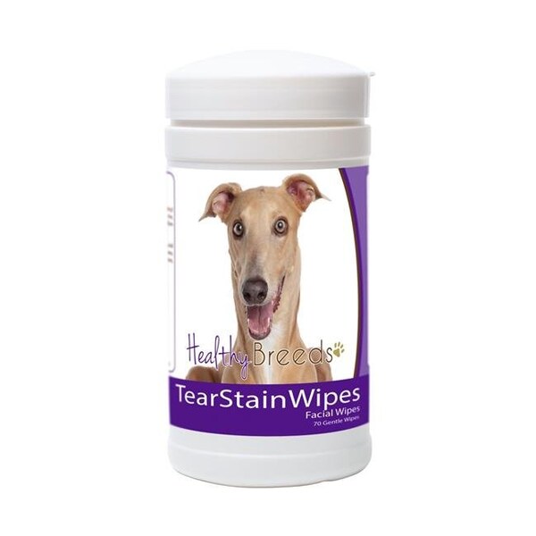 Healthy Breeds 840235152606 Italian Greyhound Tear Stain Wipes 840235152606 - main